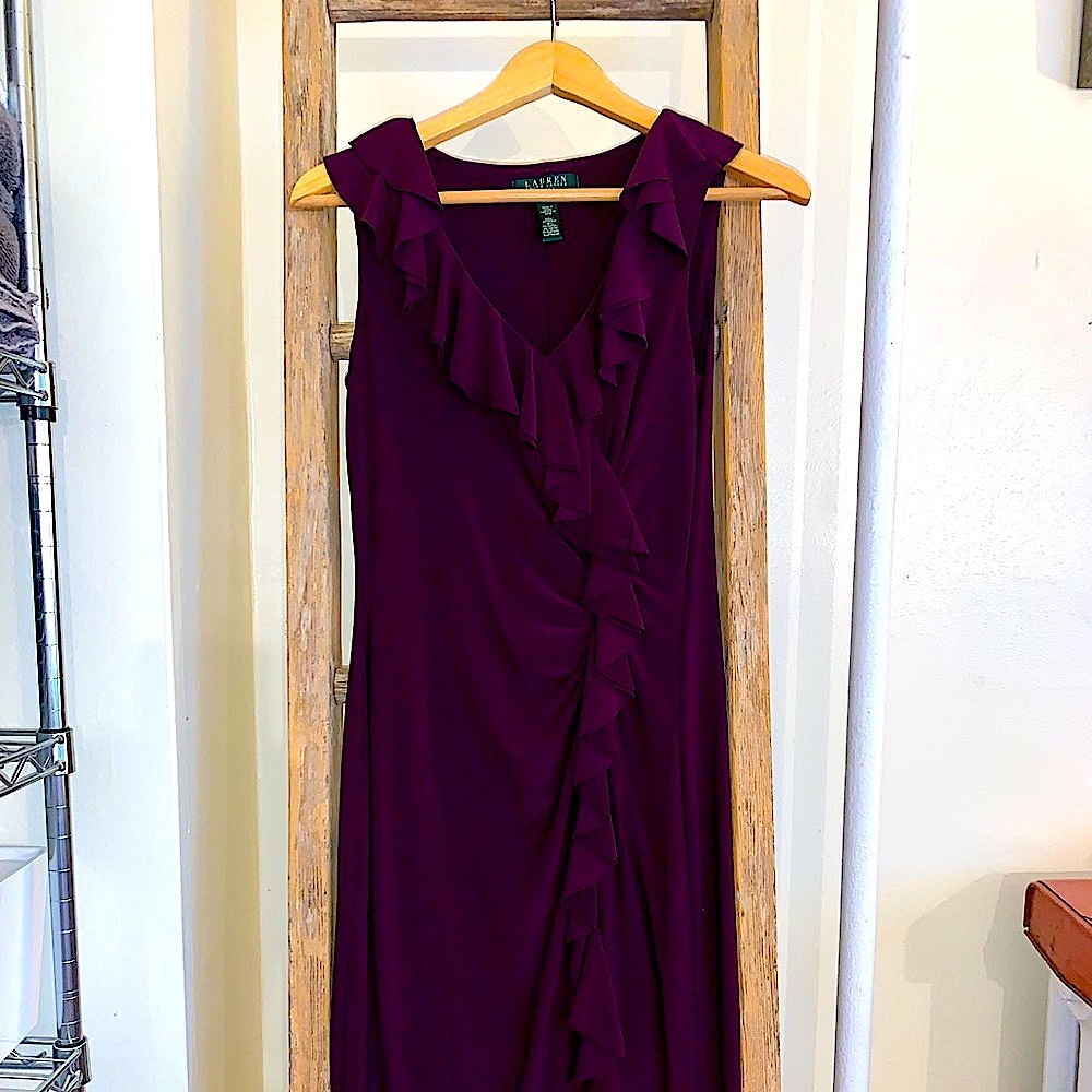 Lauren Ralph Lauren Ruffle Dress